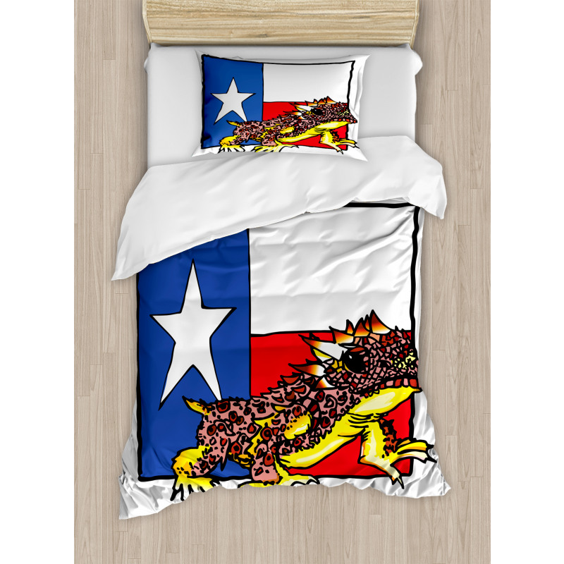 American Texas City Duvet Cover Set