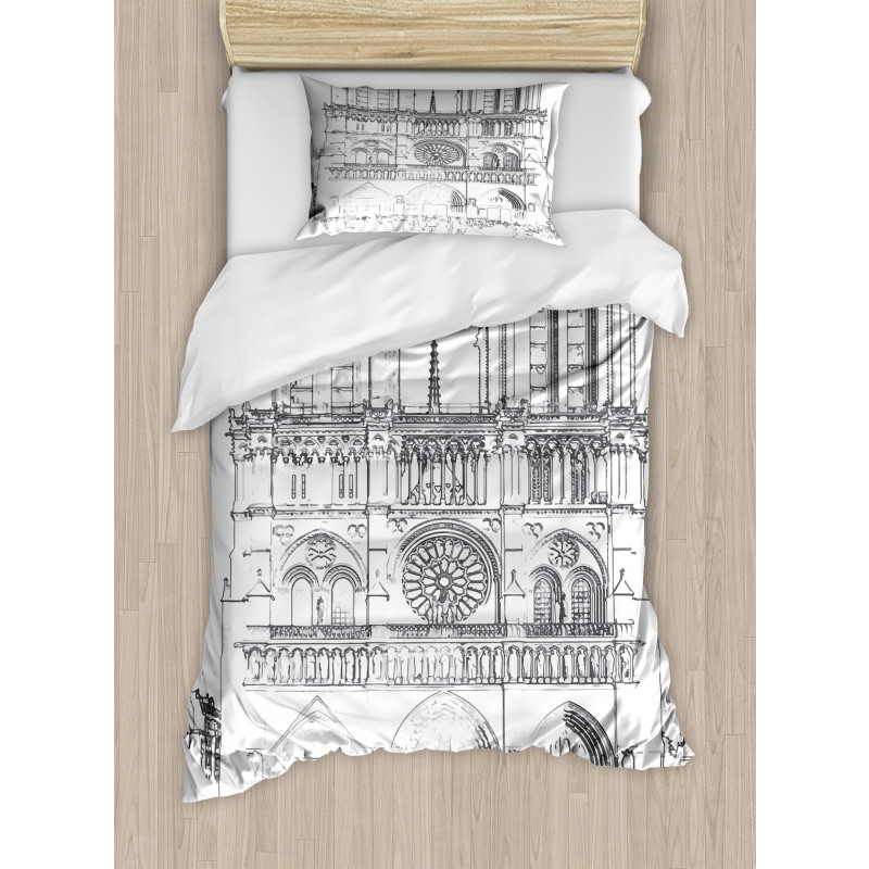 Detailed Sketch Duvet Cover Set