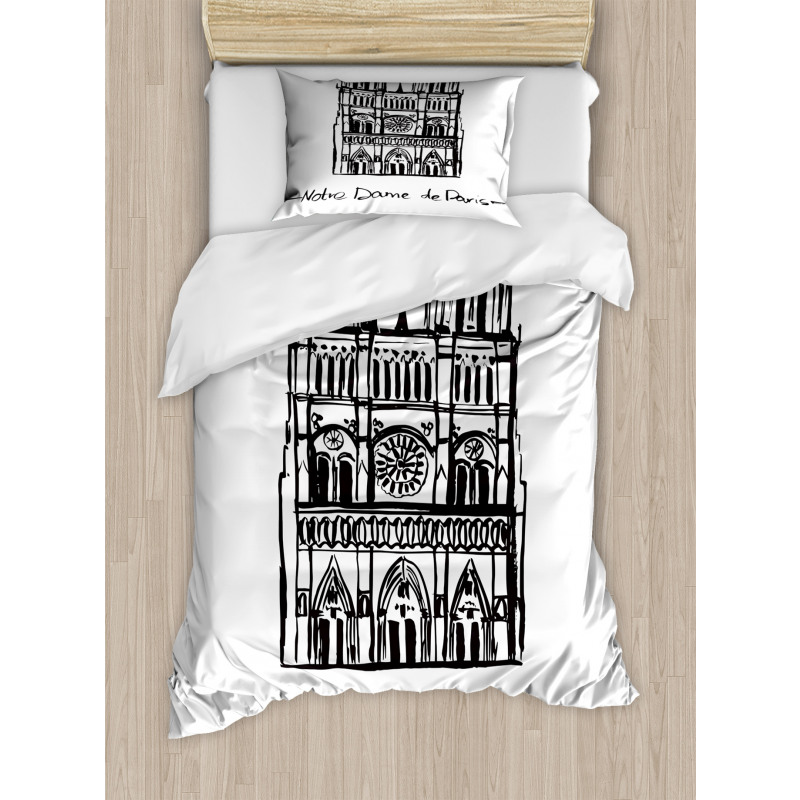 Simple Sketch Duvet Cover Set