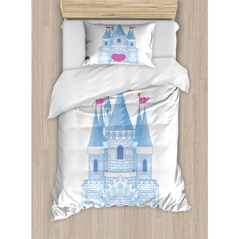 Romantic Fairy Tale Castle Duvet Cover Set