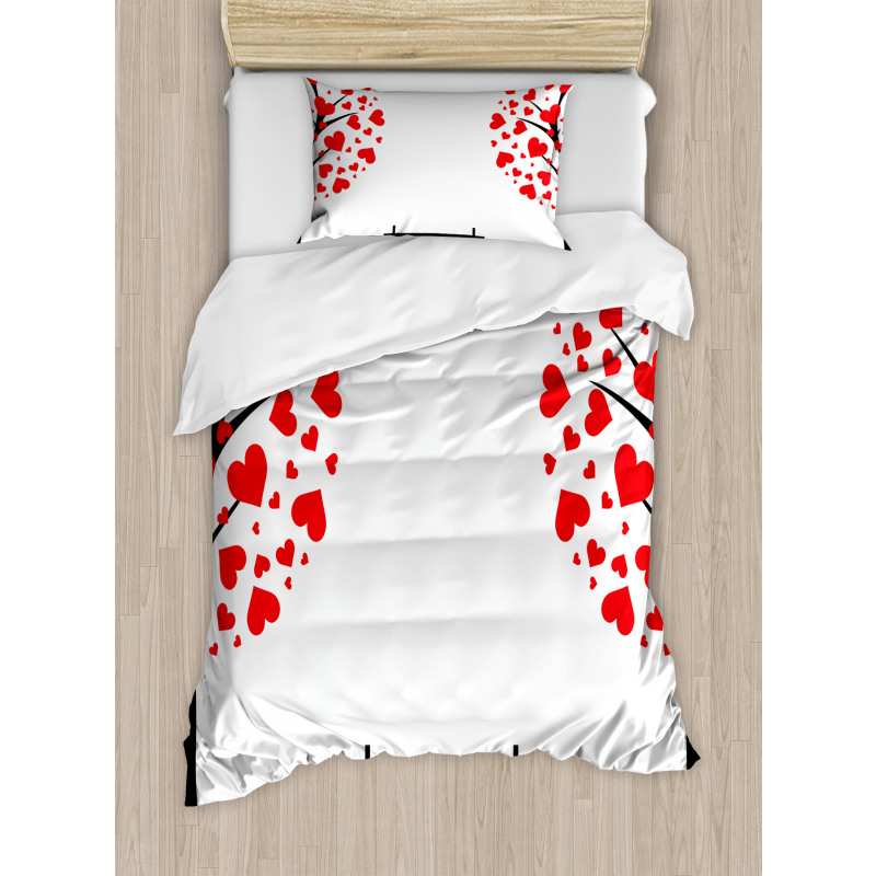 Heart Romance Love Art Duvet Cover Set