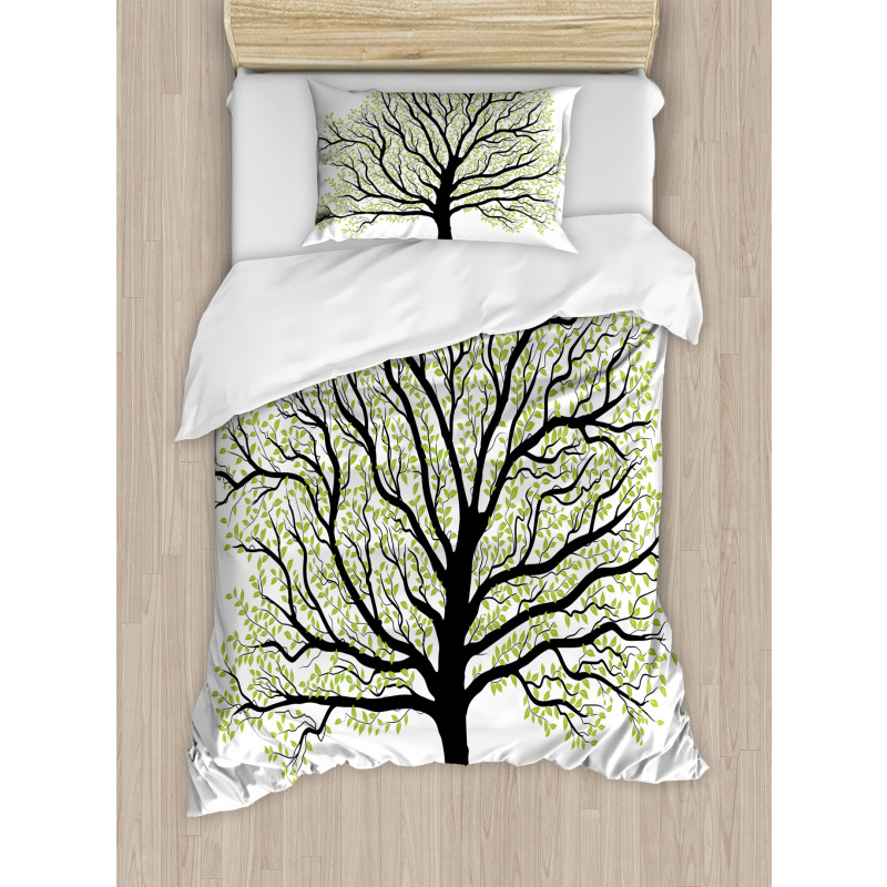 Lush Leaves Duvet Cover Set