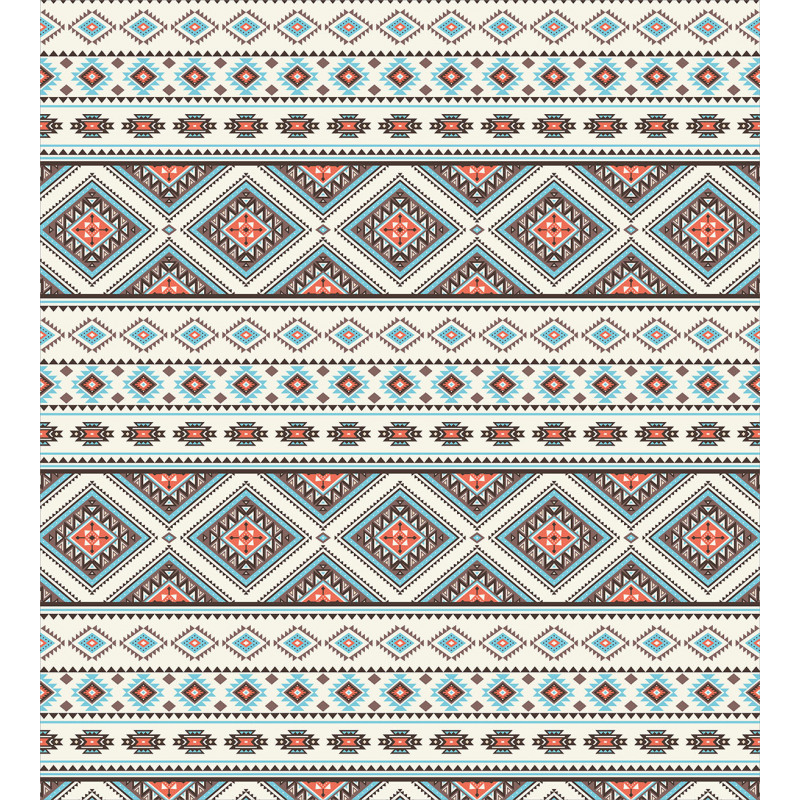 Retro Style Native Ornaments Duvet Cover Set