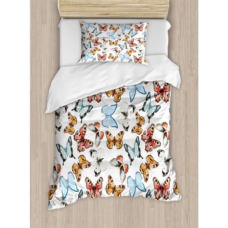 Bohemian Butterflies Duvet Cover Set