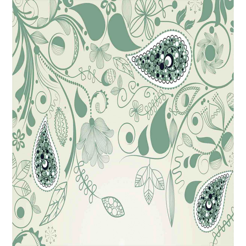 Floral Vintage Patterns Duvet Cover Set