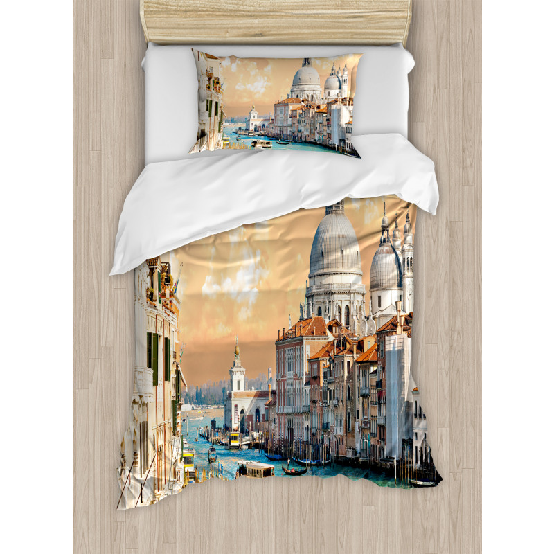 Historical Venice City Duvet Cover Set