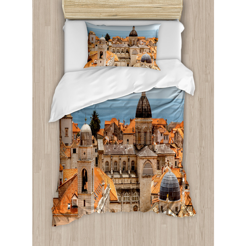 Old City of Dubrovnik Duvet Cover Set