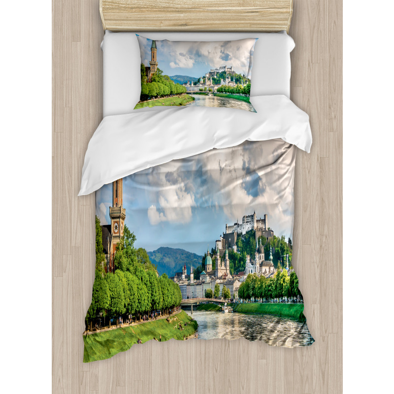 Salzburg Land Cloudy Duvet Cover Set