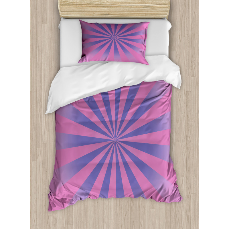 Funky Dreamlike Sunbeams Duvet Cover Set