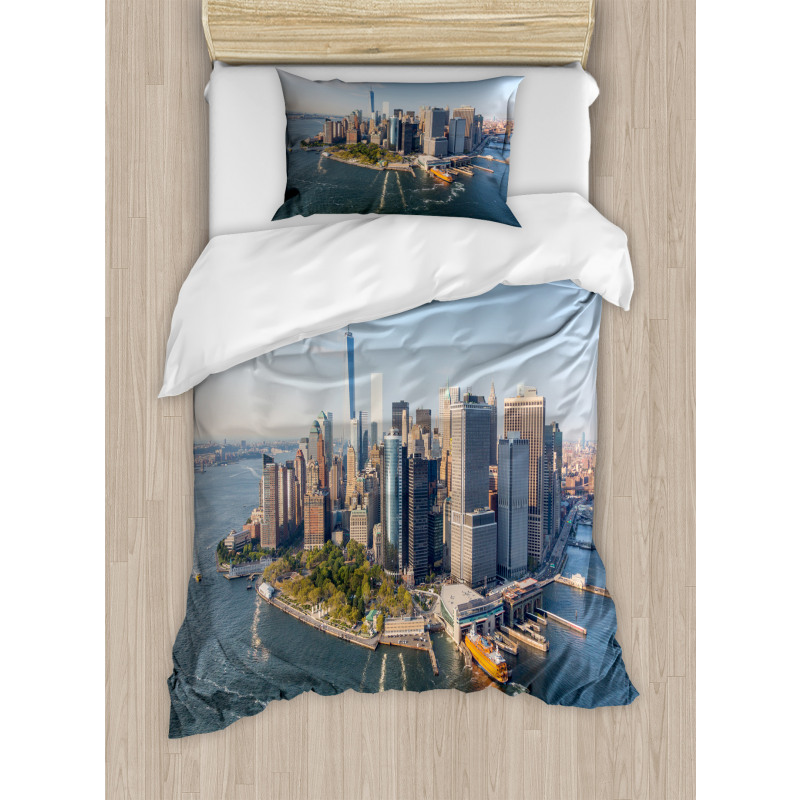 Real Life Aerial View Duvet Cover Set