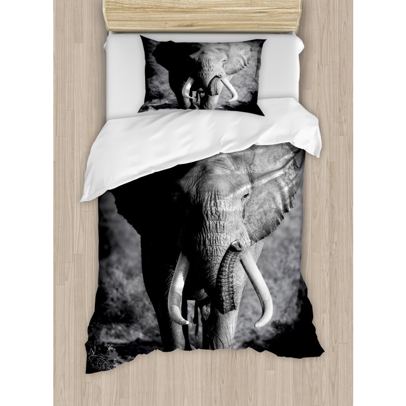 Exotic Wildlife Elephant Duvet Cover Set
