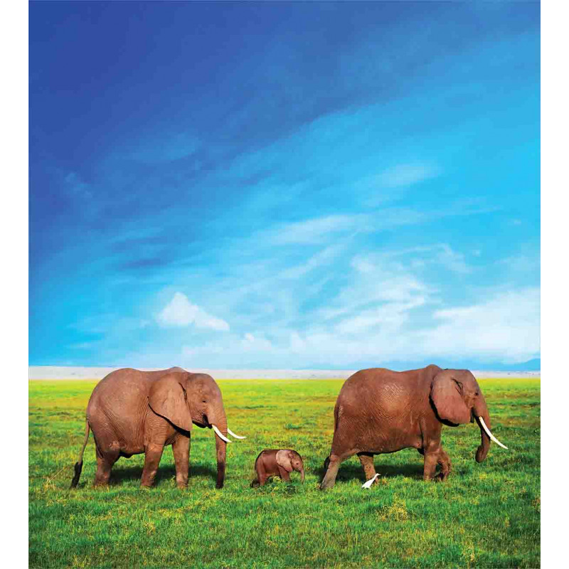 Elephant Family Africa Duvet Cover Set