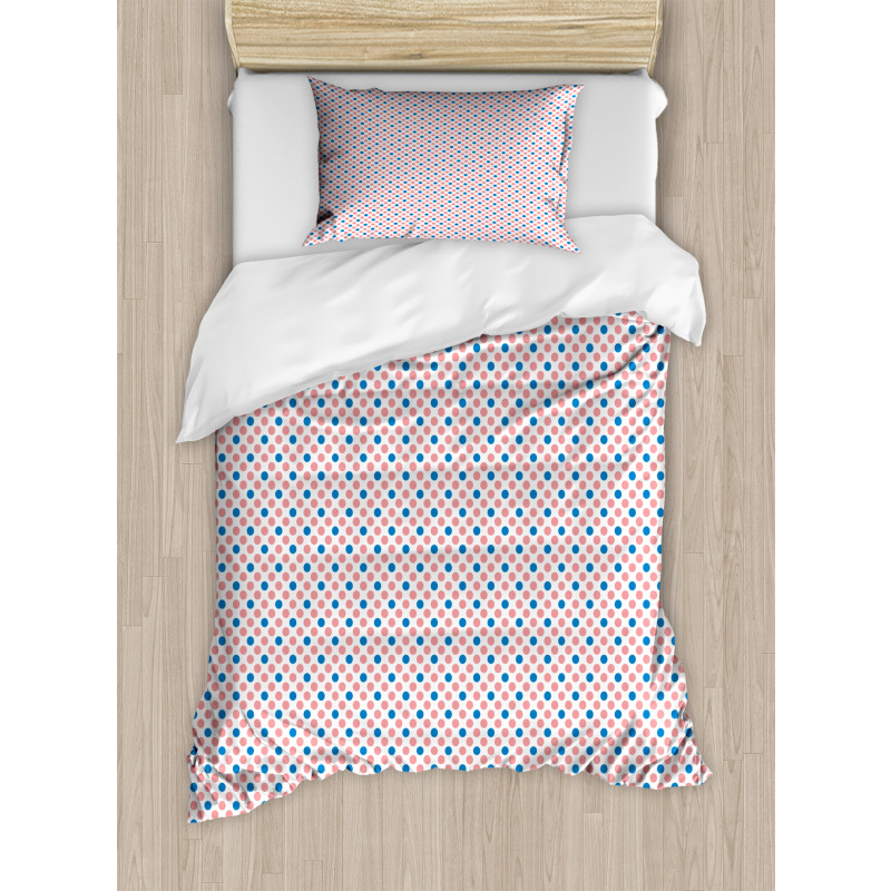 Cheery Polka Dots Graphic Duvet Cover Set