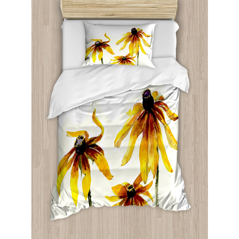 Daisies Garden Duvet Cover Set