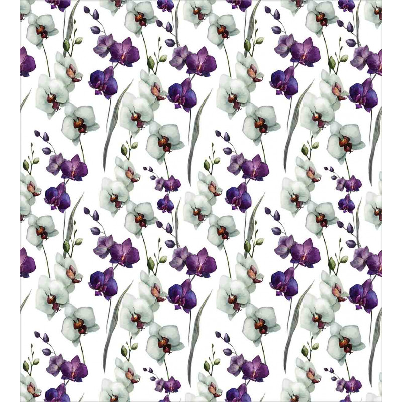 Wild Orchid Bloom Duvet Cover Set