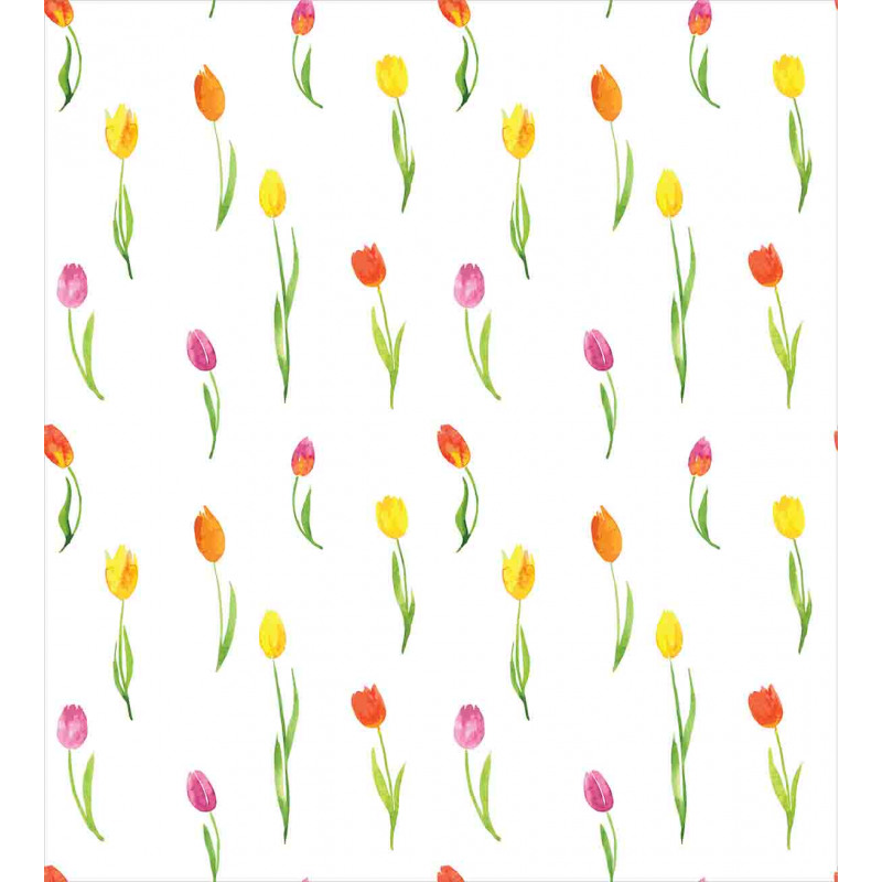 Country Tulips Duvet Cover Set