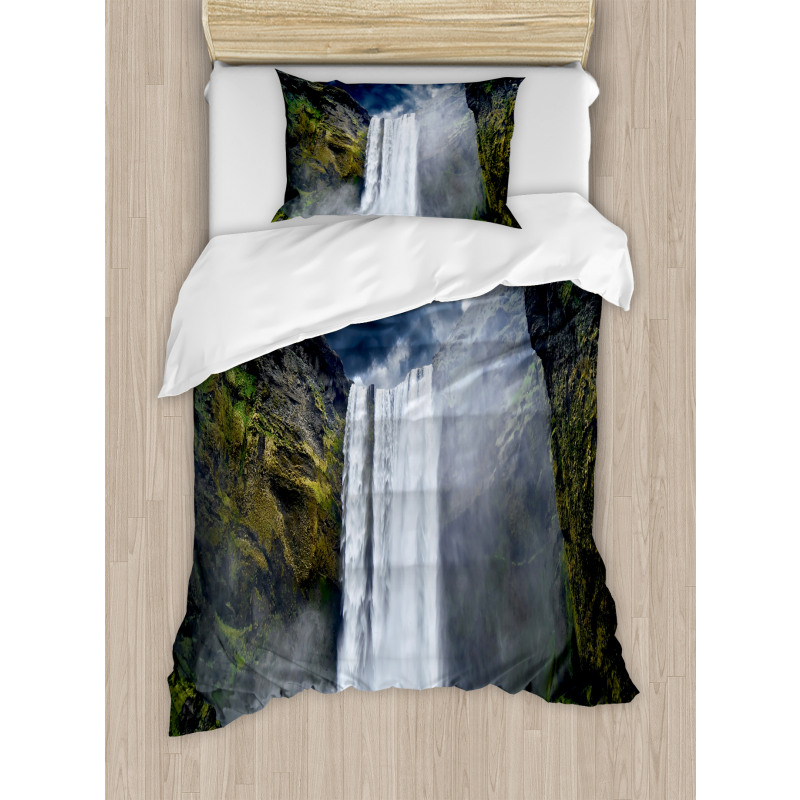 America Cliffs Scene Duvet Cover Set