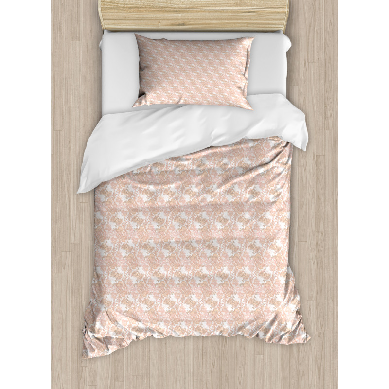 Rustic Botanic Blossom Duvet Cover Set