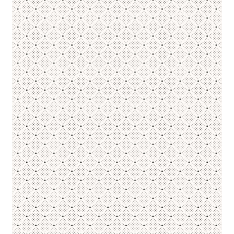 Dotted Squares Polka Dots Duvet Cover Set