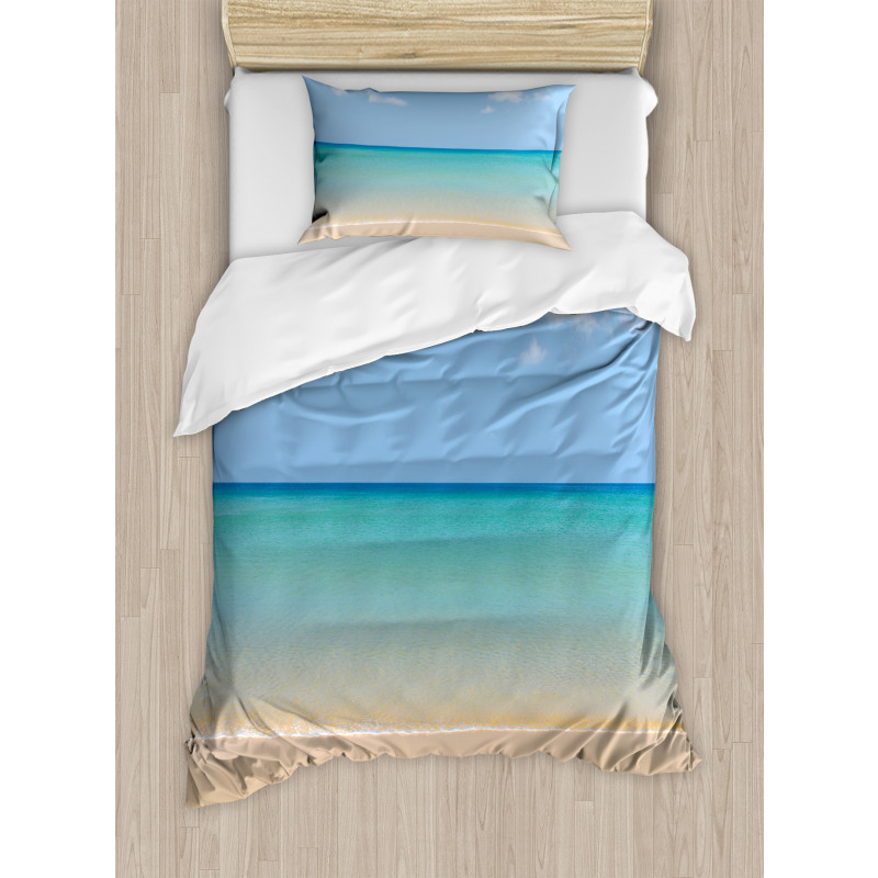 Calm Beach Hot Sun Duvet Cover Set