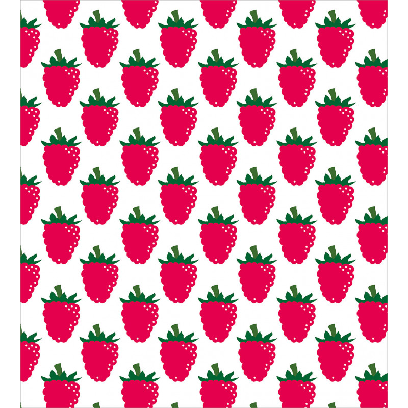 Repetitive Raspberries Design Duvet Cover Set