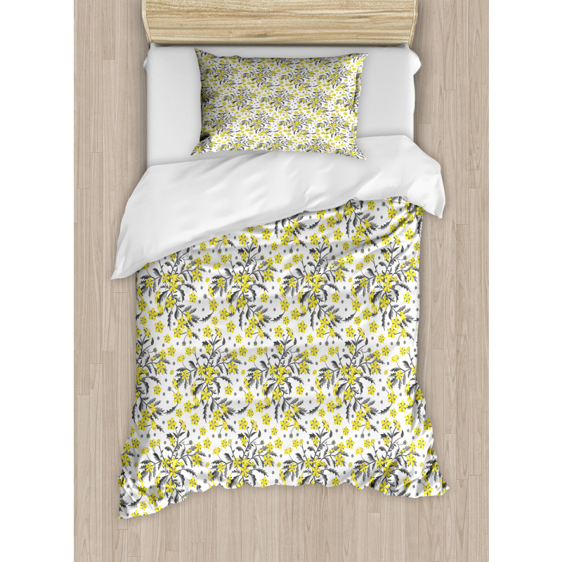 Vivid Spring Blossoms Art Duvet Cover Set