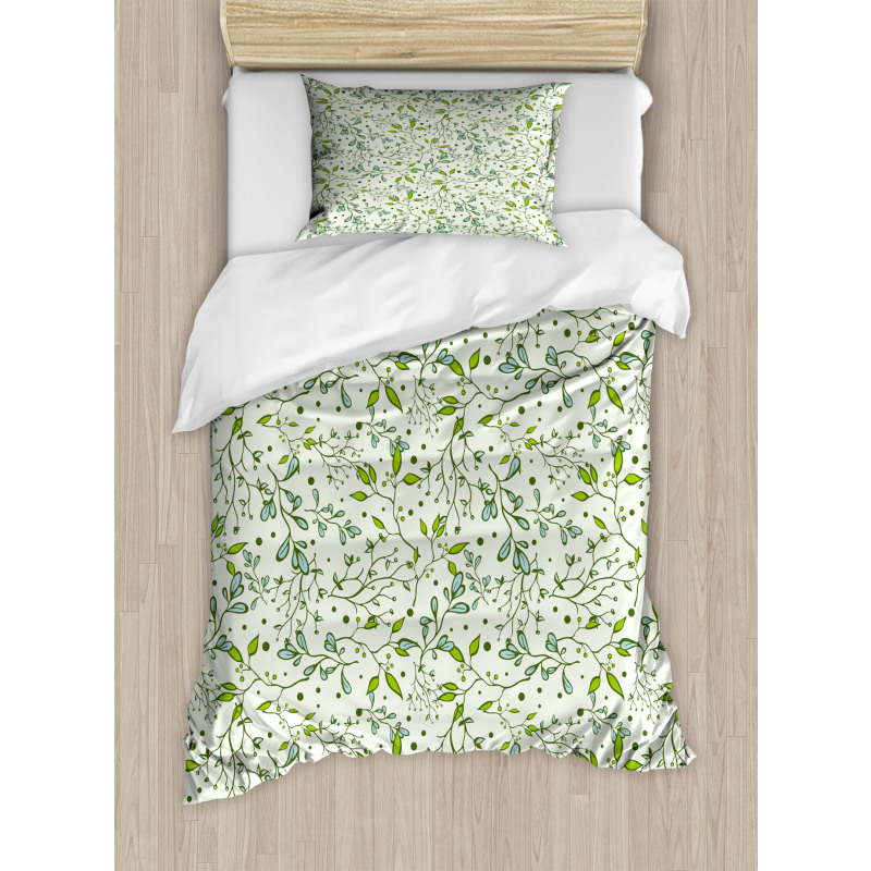 Spring Forest Branches Duvet Cover Set