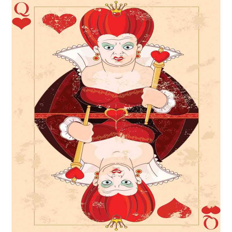Queen Cards Duvet Cover Set