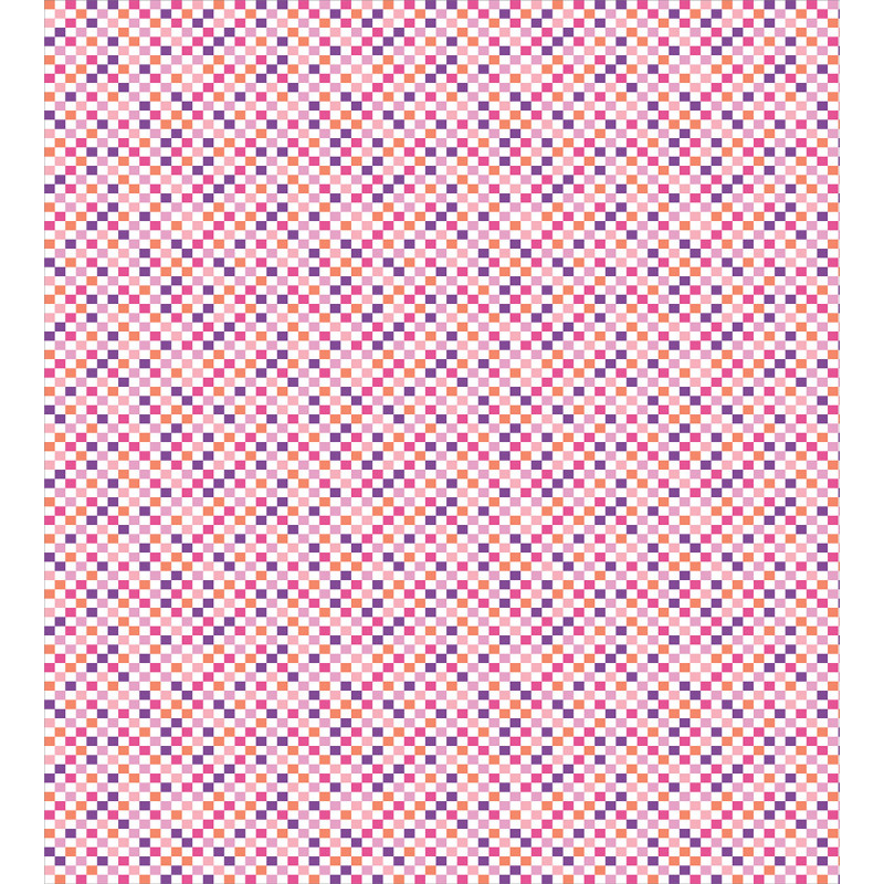Colorful Symmetric Squares Duvet Cover Set
