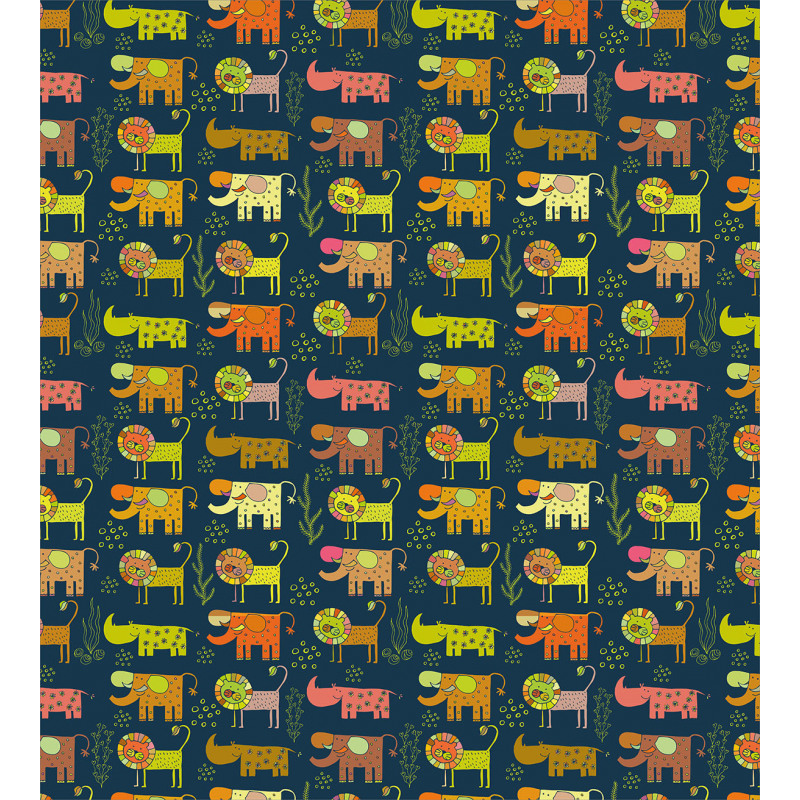 Whimsical Woodland Animals Duvet Cover Set