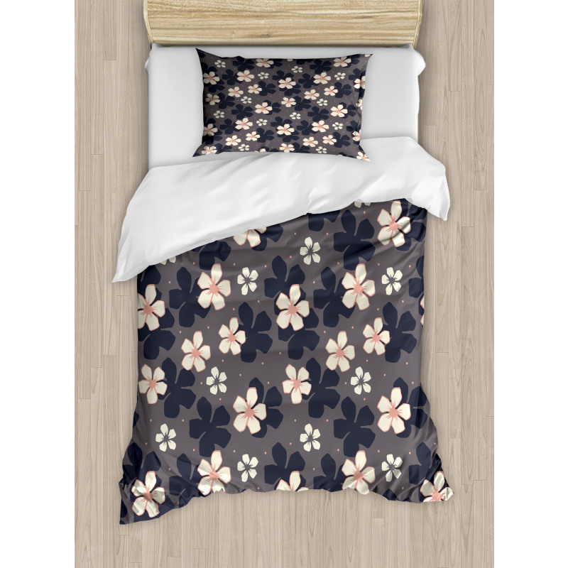 Continuous Cherry Blossom Duvet Cover Set