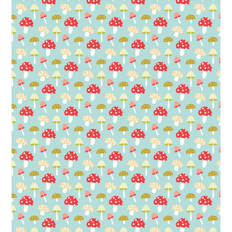 Cartoon Style Polka Dotted Duvet Cover Set