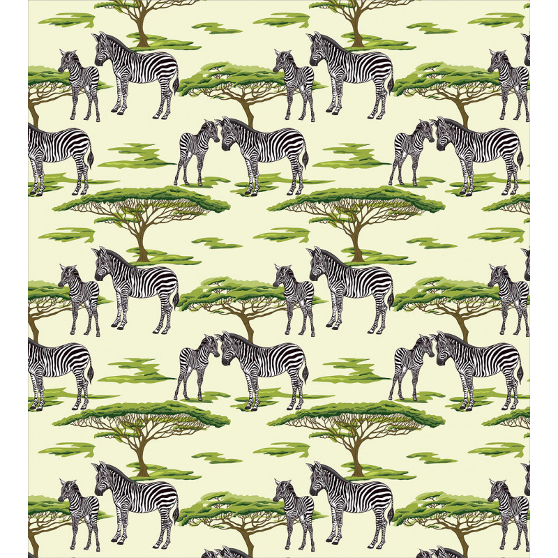 Wildlife Animals in a Forest Duvet Cover Set