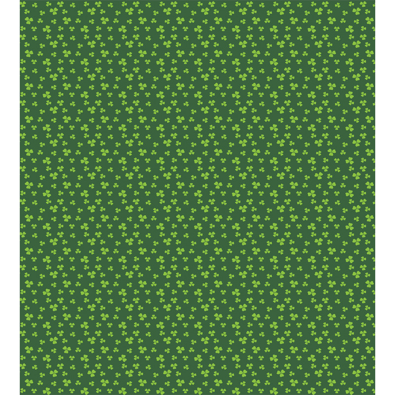 Mini Shamrock Leaves Pattern Duvet Cover Set