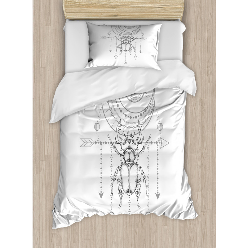 Beetle Art Duvet Cover Set