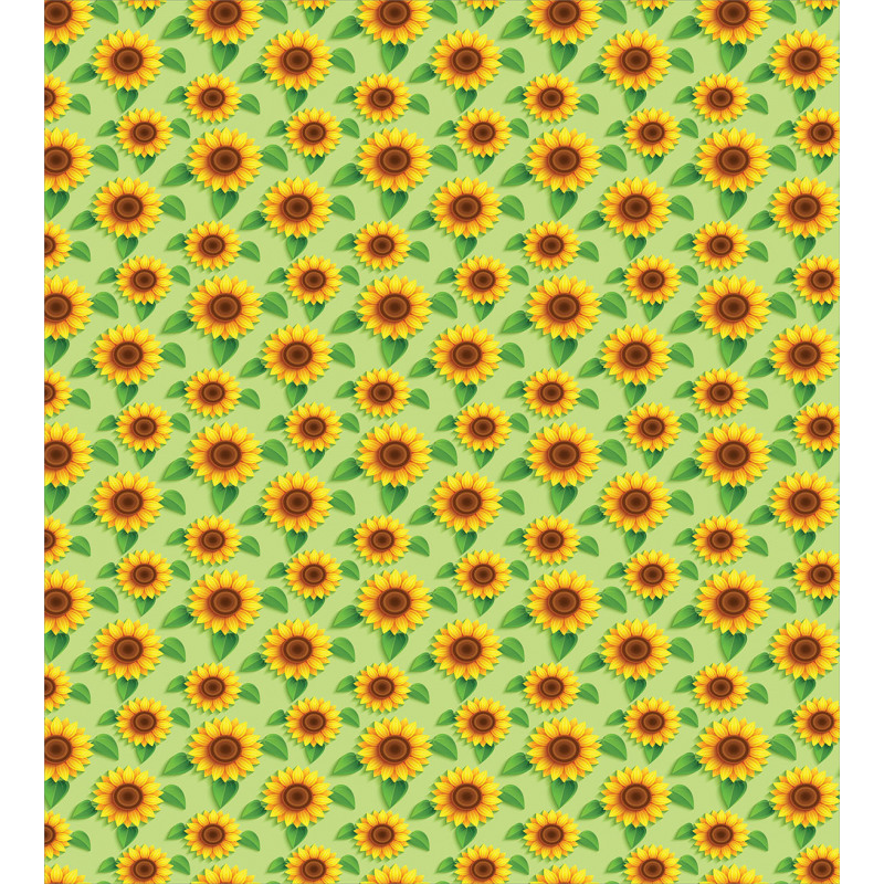 Summer Sunflowers Art Duvet Cover Set