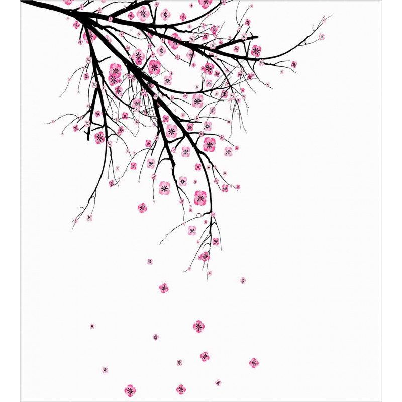 Cherry Blossom Flower Duvet Cover Set