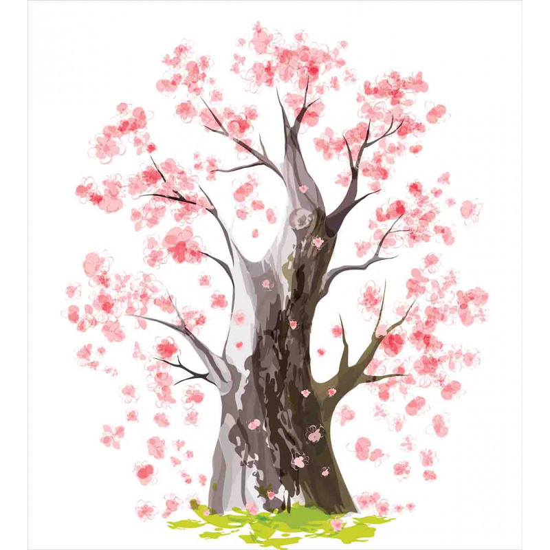 Blooming Sakura Duvet Cover Set