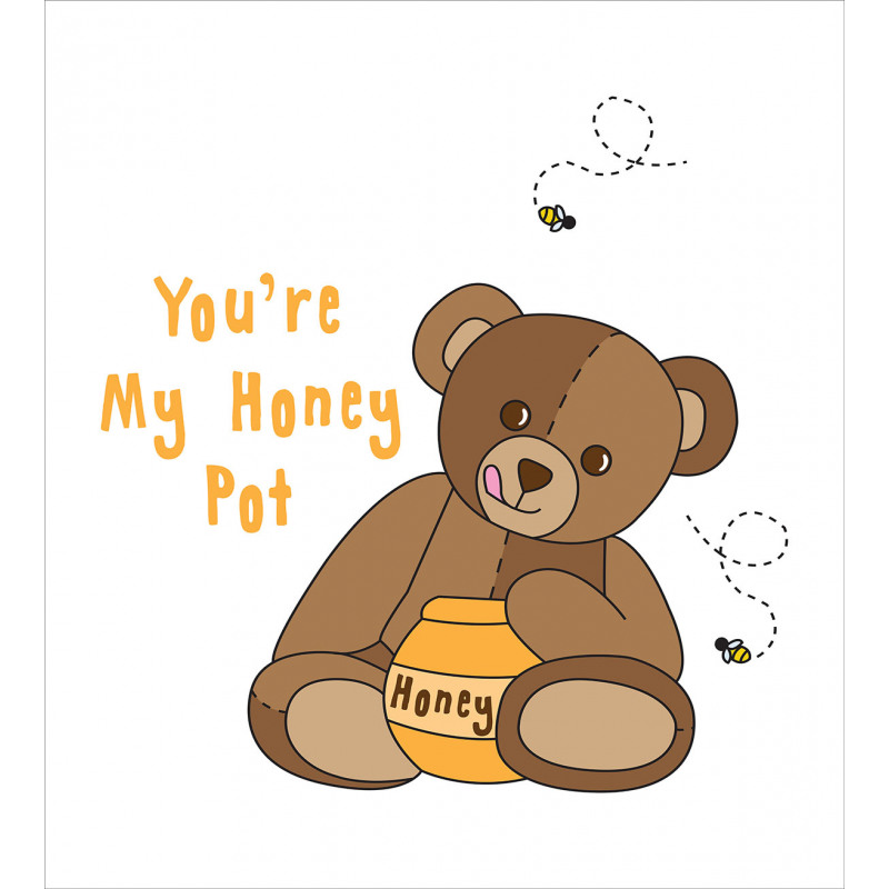 You're My Honey Pot Bear Duvet Cover Set