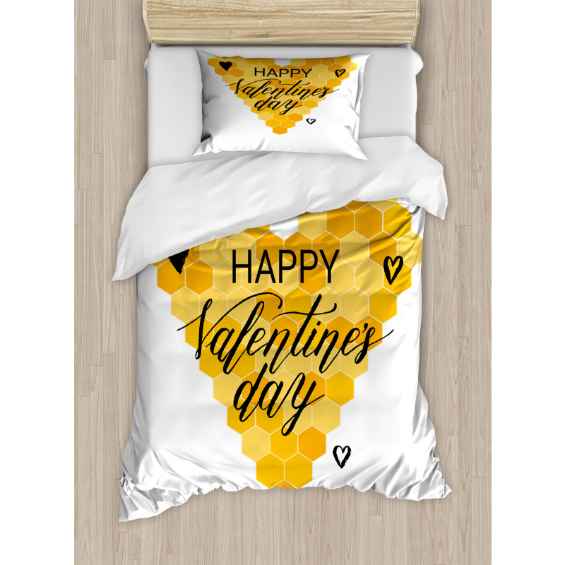 Happy Valentine's Day Duvet Cover Set