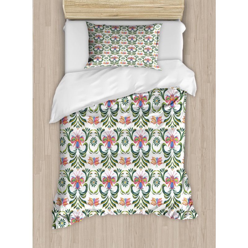 Ivy Ukrainian Folk Style Duvet Cover Set