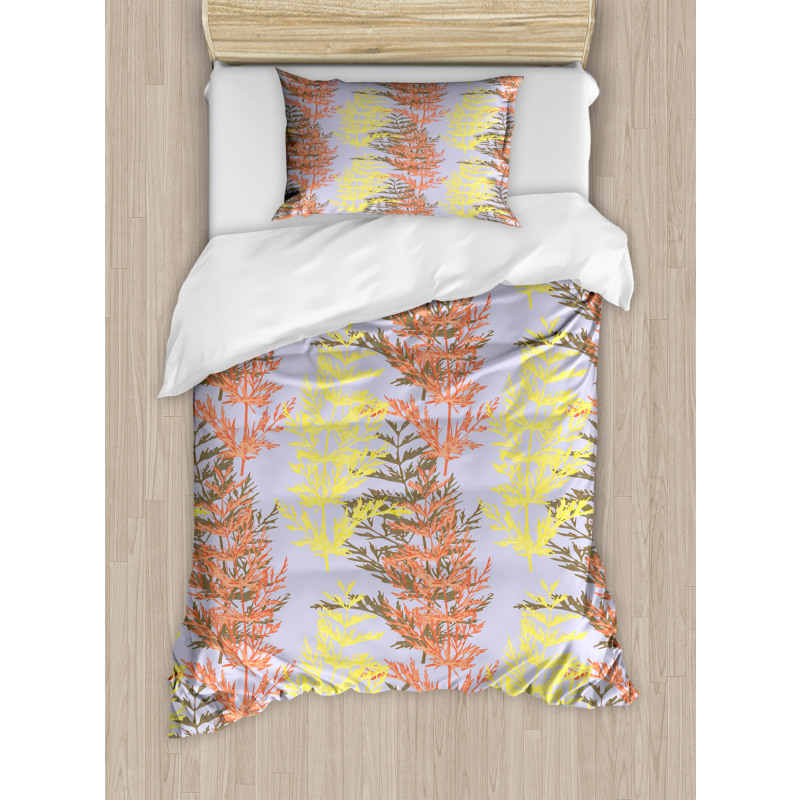 Herbs Botany Sprigs Branches Duvet Cover Set