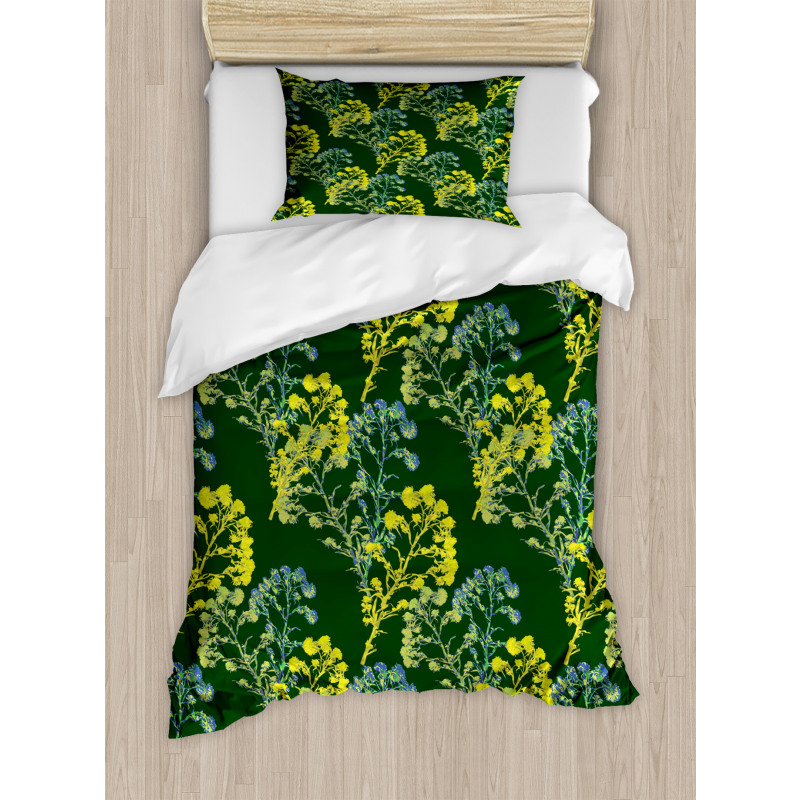 Helichrysum Yarrow Branches Duvet Cover Set