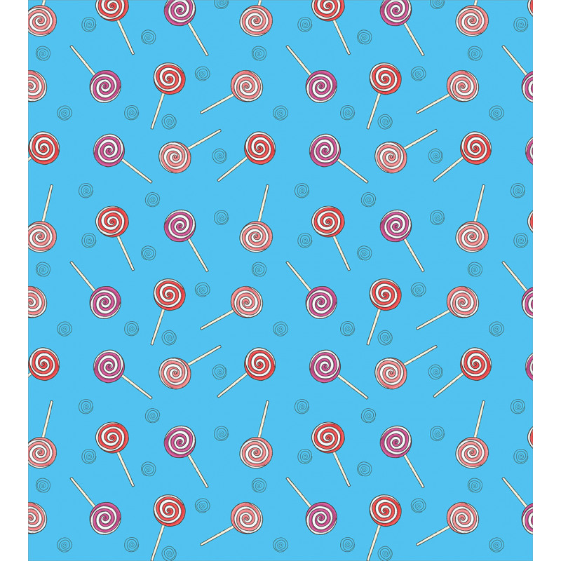 Retro Swirl Tasty Lollipops Duvet Cover Set