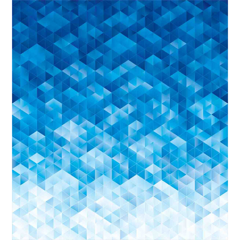 Mosaic Triangle Graphic Duvet Cover Set