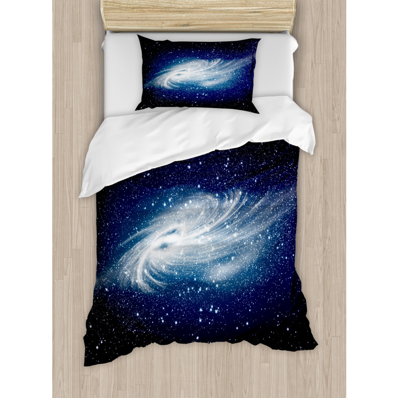 Milky Way Galaxy Space Duvet Cover Set