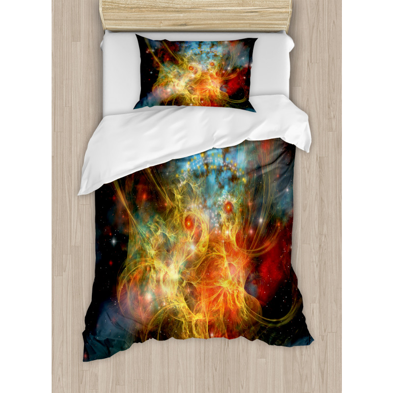 Outer Space Universe Duvet Cover Set