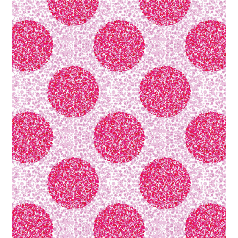 Round Bubbles Polka Dots Duvet Cover Set