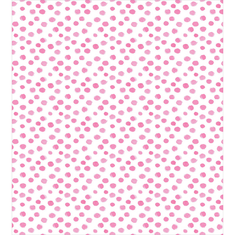 Brushstroke Soft Polka Dots Duvet Cover Set