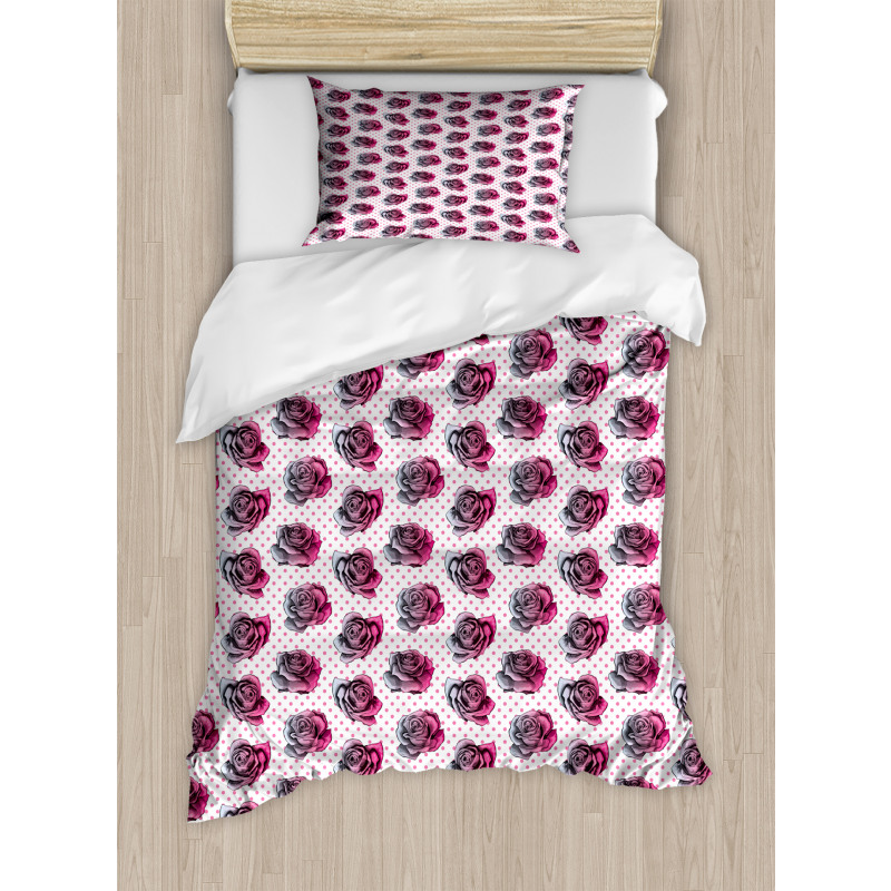 Detailed Roses Art Duvet Cover Set